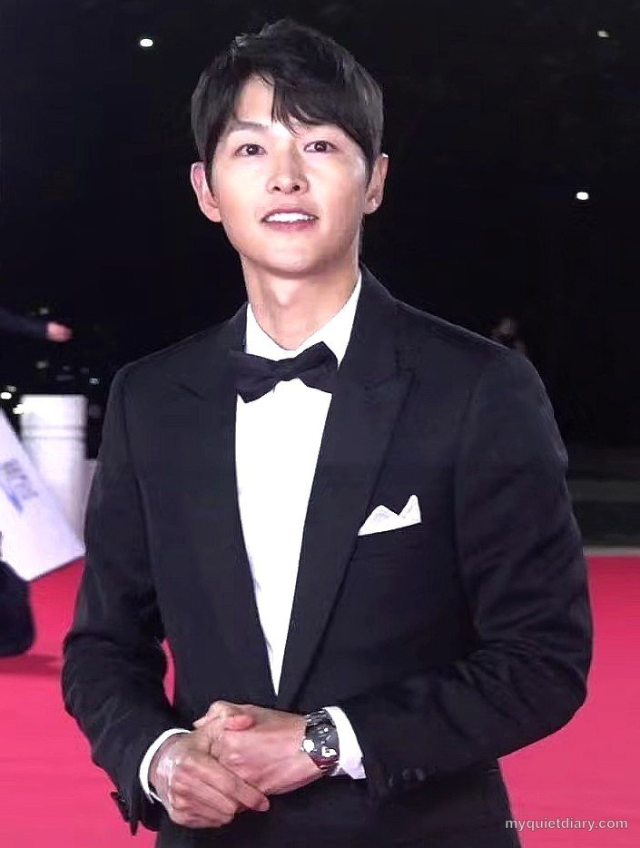 Descendants of the Sun: Filming Locations and Where to Watch Actor Song Joong-ki, who plays Captain Yoo Shi-jin in Descendants of the Sun, at the 42nd Blue Dragon Film Awards (2021)