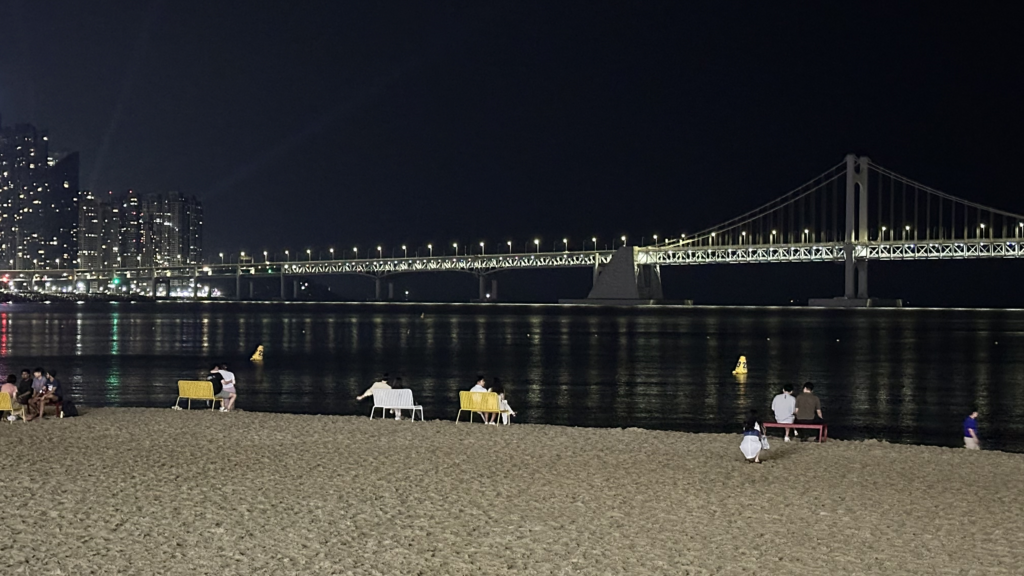 Summer Means Busan – Haeundae, Gwangalli, and a Plate of Fresh Sashimi Gwangalli